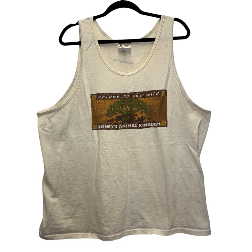 Walt Disney World Vintage Animal Kingdom Graphic Tank Top